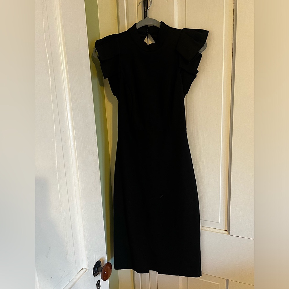 LuLu’s Size 2 Black Backless Cocktail Dress